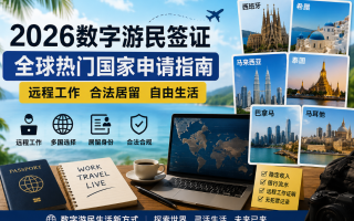 2026数字游民签证有哪些？马来西亚、西班牙、泰国等国家申请条件整理